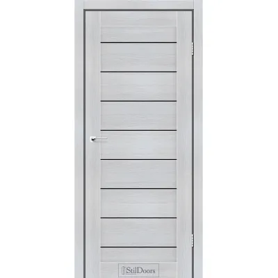 Межкомнатные Двери StilDoors TANZANIA Черное стекло ПВХ плёнка-8