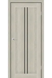 Двері StilDoors BARSELONA Чорне скло