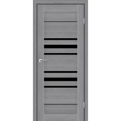 Межкомнатные Двери StilDoors TOKYO Черное стекло ПВХ плёнка-2