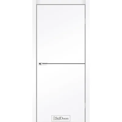 Міжкімнатні Двері StilDoors LOFT ALUMINIUM ПВХ плівка-2