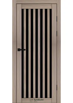 Двери Syndicate Doors SD-PVC-125 Черное стекло