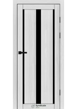 Двери Syndicate Doors SD-PVC-127 Черное стекло