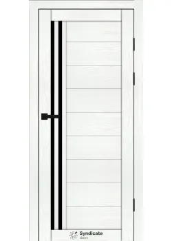 Двери Syndicate Doors SD-PVC-135 Черное стекло