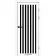 Межкомнатные Двери Syndicate Doors SD-PVC-125 белый Черное стекло ПВХ плёнка-3-thumb