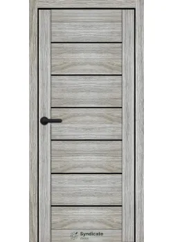 Двери Syndicate Doors SD-ECOTOP-108 Черное стекло