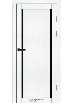Двери Syndicate Doors SD-PVC-112 Черное стекло