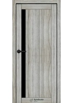 Двери Syndicate Doors SD-ECOTOP-124 Черное стекло