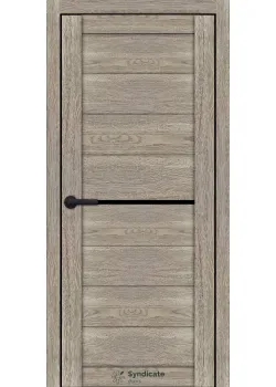 Двери Syndicate Doors SD-ECOTOP-129 Черное стекло