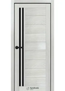 Двери Syndicate Doors SD-ECOTOP-135 Черное стекло