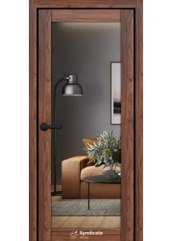 Двери Syndicate Doors SD-ECOTOP-137 Черное стекло