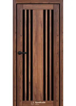 Двери Syndicate Doors SD-ECOTOP-126 Черное стекло