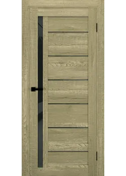 Двері Terminus Ukrainian Doors UD-13 Чорне скло