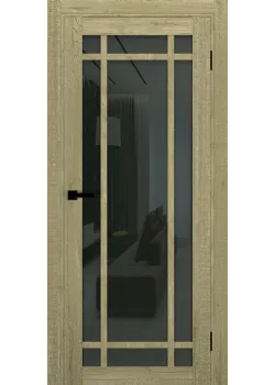 Двері Terminus Ukrainian Doors UD-16 Чорне скло