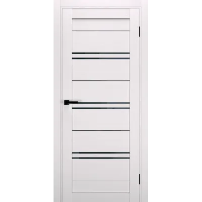Межкомнатные Двери Terminus Ukrainian Doors UD-11 Черное стекло Ламинатин-2