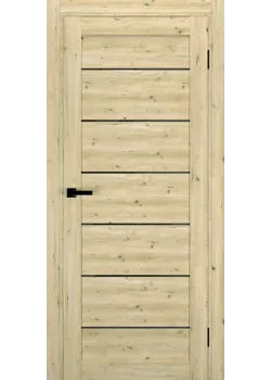 Двері Terminus Ukrainian Doors UD-12 Чорне скло