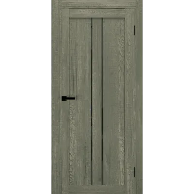 Межкомнатные Двери Terminus Ukrainian Doors UD-14 Черное стекло Ламинатин-3