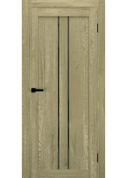 Двері Terminus Ukrainian Doors UD-14 Чорне скло