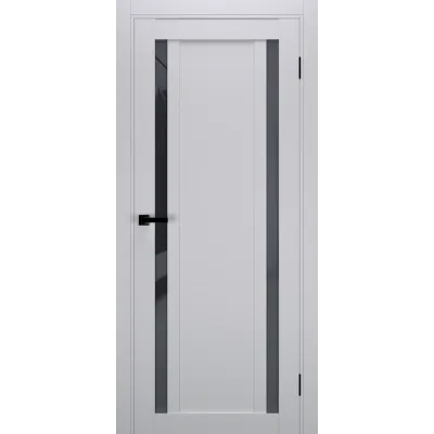 Межкомнатные Двери Terminus Ukrainian Doors UD-17 ПП Черное стекло ПВХ плёнка-0