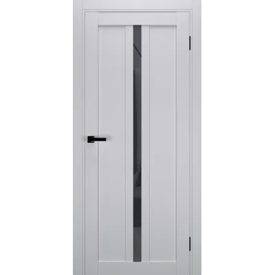 Межкомнатные Двери Terminus Ukrainian Doors UD-19 ПП Черное стекло ПВХ плёнка-0