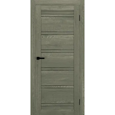 Межкомнатные Двери Terminus Ukrainian Doors UD-20 Черное стекло Ламинатин-1