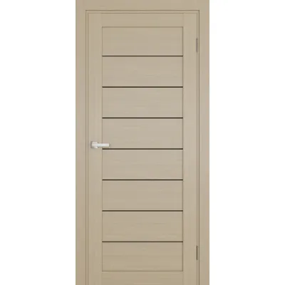 Межкомнатные Двери Terminus Ukrainian Doors UD-01 ПВХ Черное стекло ПВХ плёнка-1