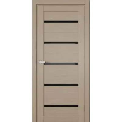 Межкомнатные Двери Terminus Ukrainian Doors UD-02 ПВХ Черное стекло ПВХ плёнка-3