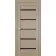 Межкомнатные Двери Terminus Ukrainian Doors UD-02 ПВХ Черное стекло ПВХ плёнка-7-thumb