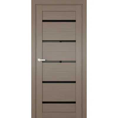 Межкомнатные Двери Terminus Ukrainian Doors UD-02 ПВХ Черное стекло ПВХ плёнка-4