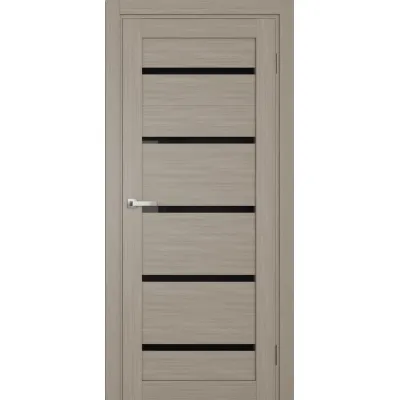 Межкомнатные Двери Terminus Ukrainian Doors UD-02 ПВХ Черное стекло ПВХ плёнка-5