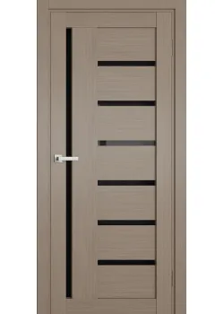 Двері Terminus Ukrainian Doors UD-03 ПВХ Чорне скло
