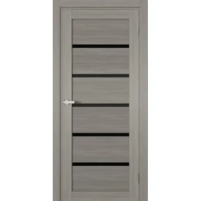 Межкомнатные Двери Terminus Ukrainian Doors UD-04 ПВХ Черное стекло ПВХ плёнка-6