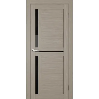 Міжкімнатні Двері Terminus Ukrainian Doors UD-05 ПВХ Чорне скло ПВХ плівка-5