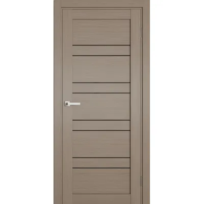 Міжкімнатні Двері Terminus Ukrainian Doors UD-06 ПВХ Чорне скло ПВХ плівка-3