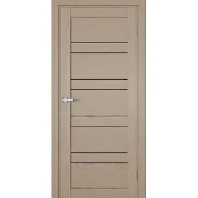 Міжкімнатні Двері Terminus Ukrainian Doors UD-06 ПВХ Чорне скло ПВХ плівка-4