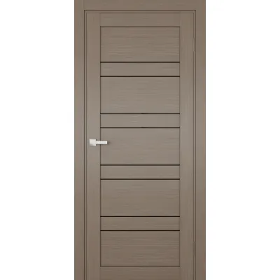Міжкімнатні Двері Terminus Ukrainian Doors UD-06 ПВХ Чорне скло ПВХ плівка-5