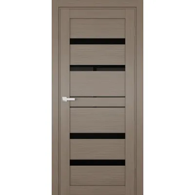 Межкомнатные Двери Terminus Ukrainian Doors UD-08 ПВХ Черное стекло ПВХ плёнка-4