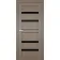 Межкомнатные Двери Terminus Ukrainian Doors UD-08 ПВХ Черное стекло ПВХ плёнка-7-thumb