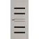 Межкомнатные Двери Terminus Ukrainian Doors UD-08 ПВХ Черное стекло ПВХ плёнка-7-thumb