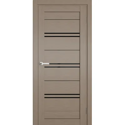 Межкомнатные Двери Terminus Ukrainian Doors UD-11 ПВХ Черное стекло ПВХ плёнка-3