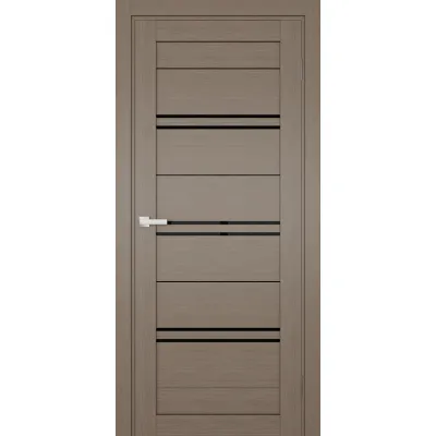 Межкомнатные Двери Terminus Ukrainian Doors UD-11 ПВХ Черное стекло ПВХ плёнка-4