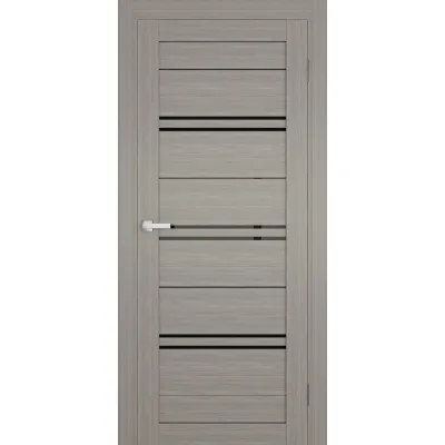 Межкомнатные Двери Terminus Ukrainian Doors UD-11 ПВХ Черное стекло ПВХ плёнка-6