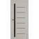 Межкомнатные Двери Terminus Ukrainian Doors UD-13 ПВХ Черное стекло ПВХ плёнка-7-thumb