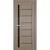 Межкомнатные Двери Terminus Ukrainian Doors UD-13 ПВХ Черное стекло ПВХ плёнка-7-thumb