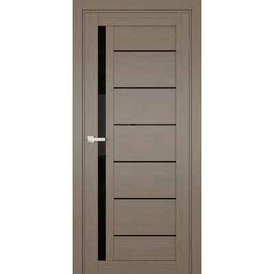 Межкомнатные Двери Terminus Ukrainian Doors UD-13 ПВХ Черное стекло ПВХ плёнка-5