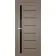 Межкомнатные Двери Terminus Ukrainian Doors UD-13 ПВХ Черное стекло ПВХ плёнка-7-thumb
