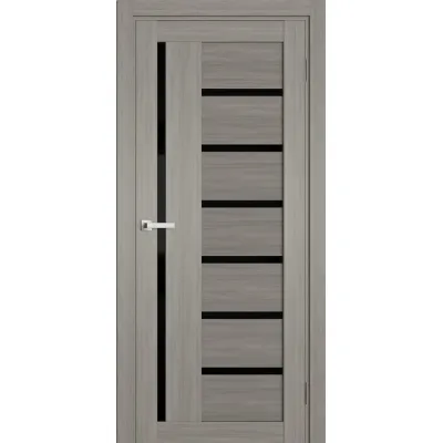 Межкомнатные Двери Terminus Ukrainian Doors UD-13 ПВХ Черное стекло ПВХ плёнка-6