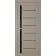 Межкомнатные Двери Terminus Ukrainian Doors UD-13 ПВХ Черное стекло ПВХ плёнка-7-thumb