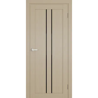 Межкомнатные Двери Terminus Ukrainian Doors UD-14 ПВХ Черное стекло ПВХ плёнка-6