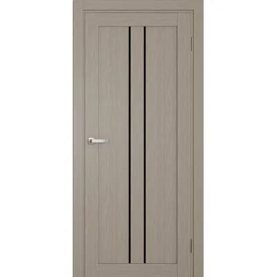 Межкомнатные Двери Terminus Ukrainian Doors UD-14 ПВХ Черное стекло ПВХ плёнка-4