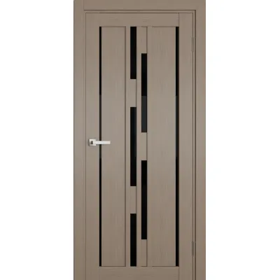 Межкомнатные Двери Terminus Ukrainian Doors UD-15 ПВХ Черное стекло ПВХ плёнка-2